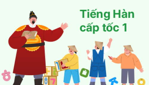 Tiếng hàn cấp tốc 1