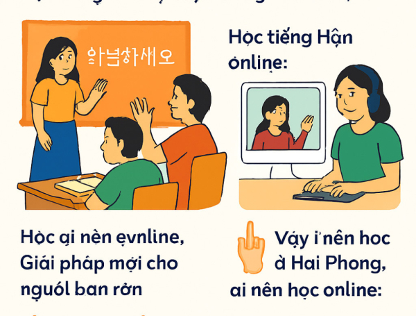 học tiếng hàn cho người đi làm: lịch học linh hoạt – tiến bộ nhanh
